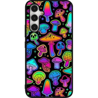 Coque Samsung Galaxy A54 5G - Silicone rigide noir Autumn 2024 magic mushrooms