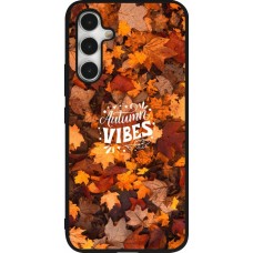 Coque Samsung Galaxy A54 5G - Silicone rigide noir Autumn 25 Autumn vibes