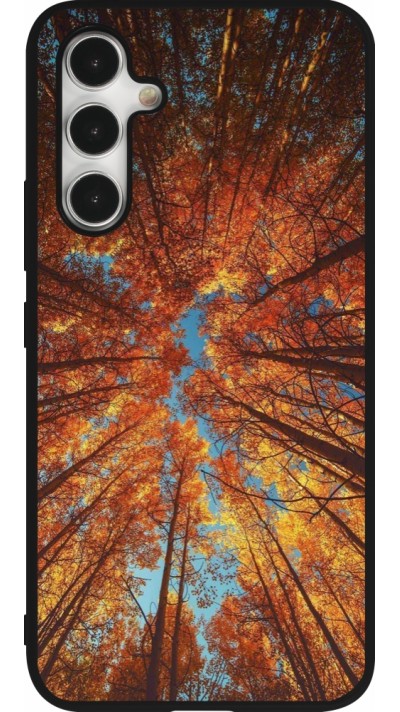 Coque Samsung Galaxy A54 5G - Silicone rigide noir Autumn 25 Trees