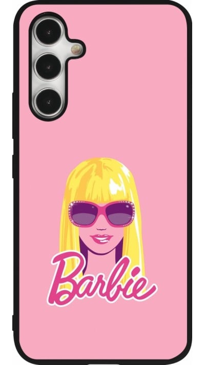 Samsung Galaxy A54 Case Hülle - Silikon schwarz Barbie Head