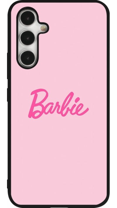 Coque Samsung Galaxy A54 5G - Silicone rigide noir Barbie Text