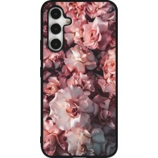 Samsung Galaxy A54 Case Hülle - Silikon schwarz Beautiful Roses