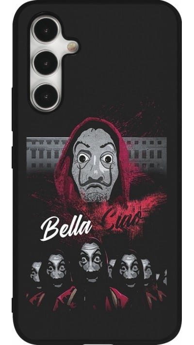 Samsung Galaxy A54 Case Hülle - Silikon schwarz Bella Ciao
