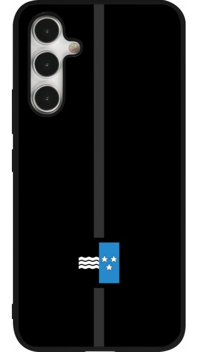 Coque Samsung Galaxy A54 5G - Silicone rigide noir Canton AG noir