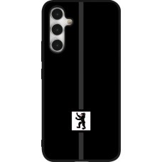Coque Samsung Galaxy A54 5G - Silicone rigide noir Canton AI noir
