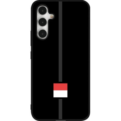 Coque Samsung Galaxy A54 5G - Silicone rigide noir Canton SO noir