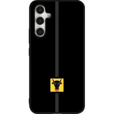 Samsung Galaxy A54 Case Hülle - Silikon schwarz Kanton UR schwarz
