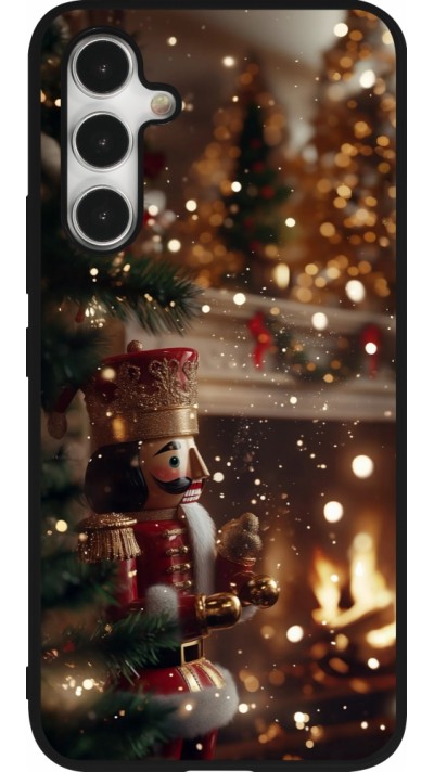 Coque Samsung Galaxy A54 5G - Silicone rigide noir Christmas 25 Xmas Nutcracker