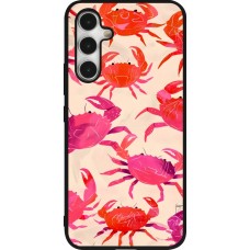 Coque Samsung Galaxy A54 5G - Silicone rigide noir Crabs Paint