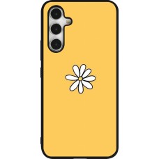 Samsung Galaxy A54 Case Hülle - Silikon schwarz Easter 2023 daisy