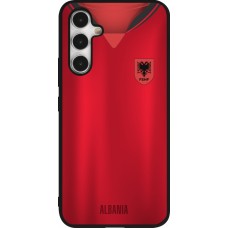Coque Samsung Galaxy A54 5G - Silicone rigide noir Maillot de football Albanie personnalisable