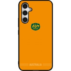 Coque Samsung Galaxy A54 5G - Silicone rigide noir Maillot de football Australie 2026 personnalisable