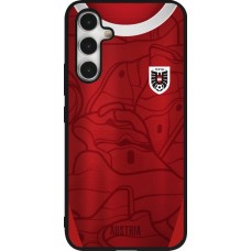 Samsung Galaxy A54 Case Hülle - Silikon schwarz Austria personalisierbares Fussballtrikot