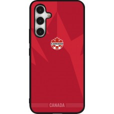 Coque Samsung Galaxy A54 5G - Silicone rigide noir Maillot de football Canada 2026 personnalisable