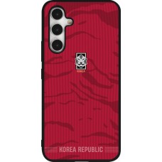Coque Samsung Galaxy A54 5G - Silicone rigide noir Maillot de football Corée du Sud 2026 personnalisable