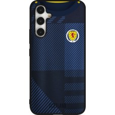 Samsung Galaxy A54 Case Hülle - Silikon schwarz Schottland personalisierbares Fussballtrikot