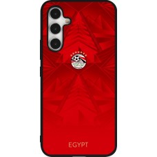 Coque Samsung Galaxy A54 5G - Silicone rigide noir Maillot de football Égypte 2026 personnalisable