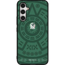 Coque Samsung Galaxy A54 5G - Silicone rigide noir Maillot de football Mexique 2026 personnalisable