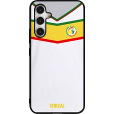 Coque Samsung Galaxy A54 5G - Silicone rigide noir Maillot de football Senegal 2022 personnalisable