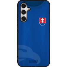 Coque Samsung Galaxy A54 5G - Silicone rigide noir Maillot de football Slovaquie