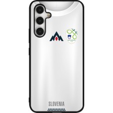Coque Samsung Galaxy A54 5G - Silicone rigide noir Maillot de football Slovénie