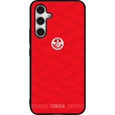 Coque Samsung Galaxy A54 5G - Silicone rigide noir Maillot de football Tunisie 2026 personnalisable