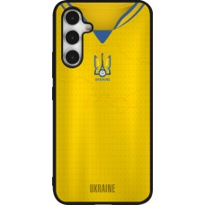 Coque Samsung Galaxy A54 5G - Silicone rigide noir Maillot de football Ukraine