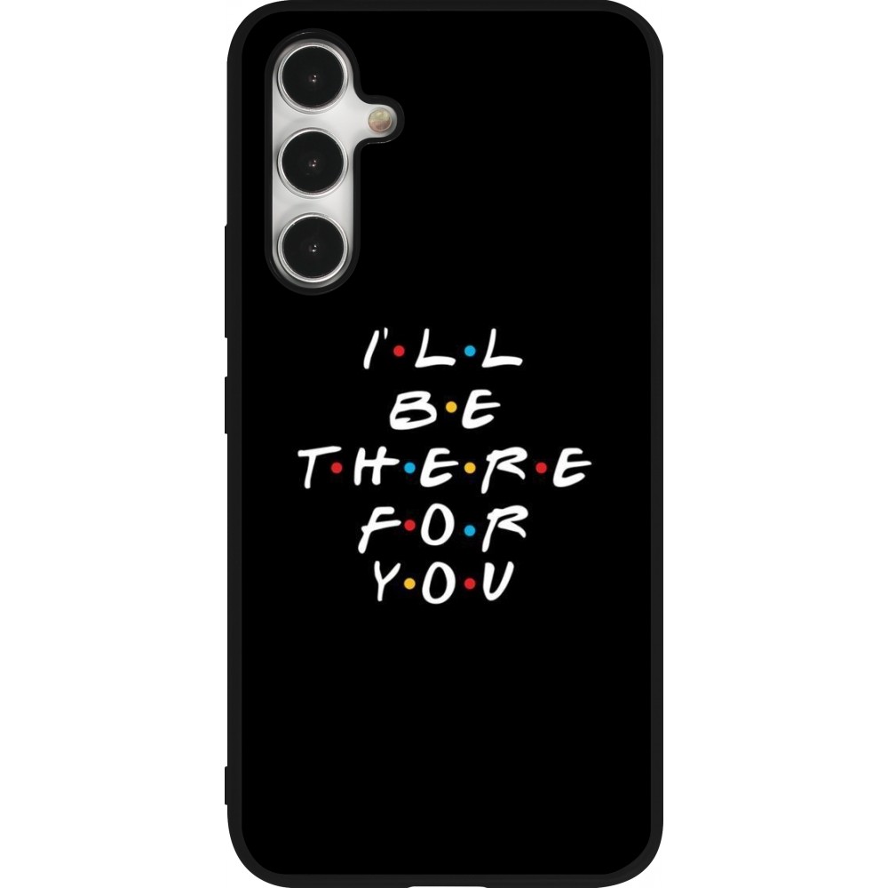 Coque Samsung Galaxy A54 5G - Silicone rigide noir Friends Be there for you