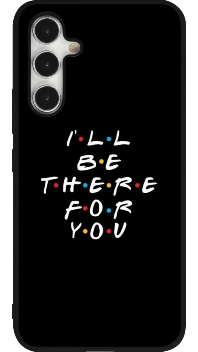 Coque Samsung Galaxy A54 5G - Silicone rigide noir Friends Be there for you