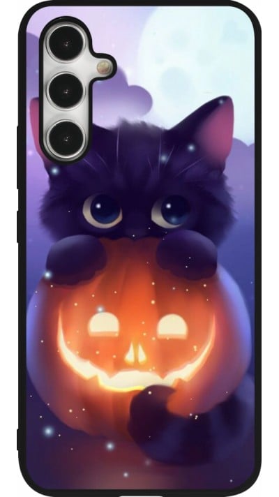 Samsung Galaxy A54 Case Hülle - Silikon schwarz Halloween 17 15