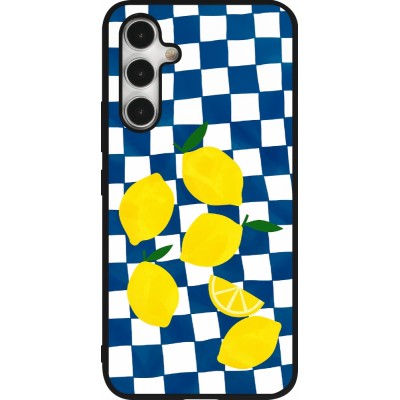 Coque Samsung Galaxy A54 5G - Silicone rigide noir Illustration lemons 2026