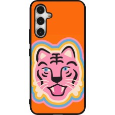 Coque Samsung Galaxy A54 5G - Silicone rigide noir Lion colors 2026