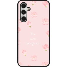 Samsung Galaxy A54 Case Hülle - Silikon schwarz Mom 2023 your are magical