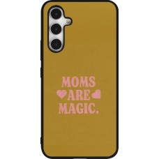 Coque Samsung Galaxy A54 5G - Silicone rigide noir Mom 2026 Are Magic