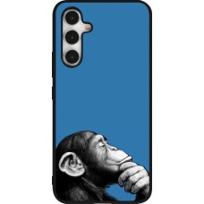 Samsung Galaxy A54 Case Hülle - Silikon schwarz Monkey Pop Art