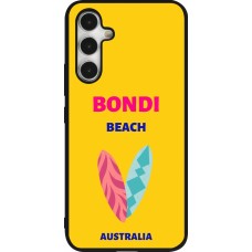 Samsung Galaxy A54 Case Hülle - Silikon schwarz Pop Summer Destination Bondi
