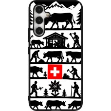 Coque Samsung Galaxy A54 5G - Silicone rigide noir Poya Suisse 1