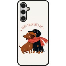 Coque Samsung Galaxy A54 5G - Silicone rigide noir Saint Valentines Day 26 Happy Valentine
