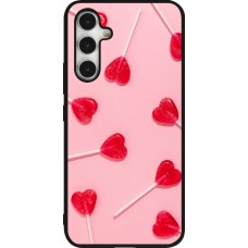 Coque Samsung Galaxy A54 5G - Silicone rigide noir Saint Valentines Day 26 Lollipop