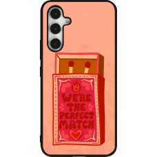 Coque Samsung Galaxy A54 5G - Silicone rigide noir Saint Valentines Day 26 Perfect Match