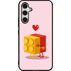 Coque Samsung Galaxy A54 5G - Silicone rigide noir Saint Valentines Day 26 Puzzle