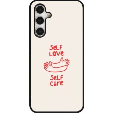 Coque Samsung Galaxy A54 5G - Silicone rigide noir Saint Valentines Day 26 Self love self care
