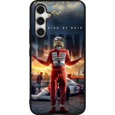 Samsung Galaxy A54 Case Hülle - Silikon schwarz Senna The King of Rain