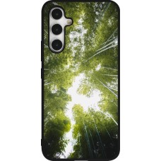 Samsung Galaxy A54 Case Hülle - Silikon schwarz Spring 23 forest blue sky