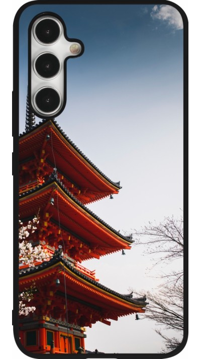 Samsung Galaxy A54 Case Hülle - Silikon schwarz Spring 23 Japan