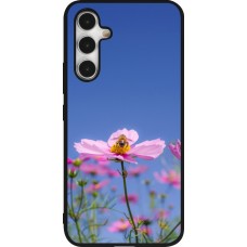 Coque Samsung Galaxy A54 5G - Silicone rigide noir Bee on a flower 2026