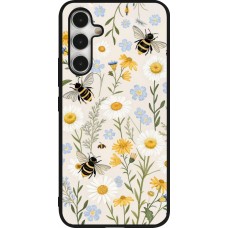 Coque Samsung Galaxy A54 5G - Silicone rigide noir Pattern bees 2026