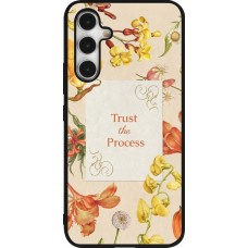 Coque Samsung Galaxy A54 5G - Silicone rigide noir Trust the process 2026