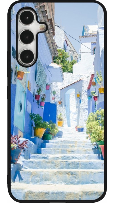 Samsung Galaxy A54 Case Hülle - Silikon schwarz Summer 2021 18