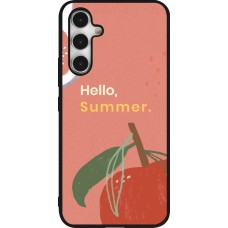 Samsung Galaxy A54 Case Hülle - Silikon schwarz Summer 2025 Hello summer